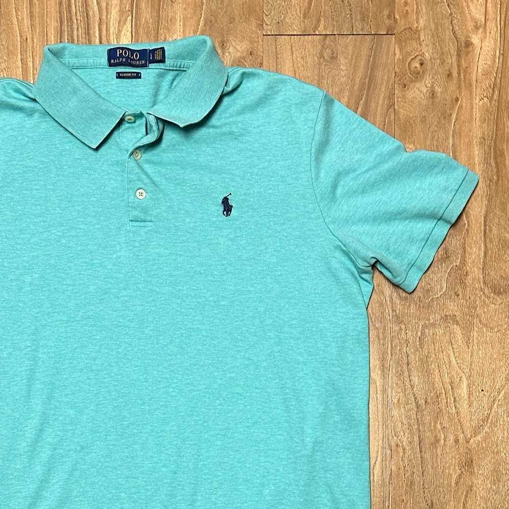 **POLO RALPH LAUREN** soft polo SIZE LARGE